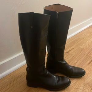 Enzo Angelini tall black boots